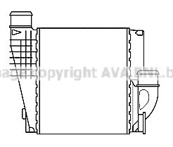 AVA QUALITY COOLING pe4385 -  Интеркулер